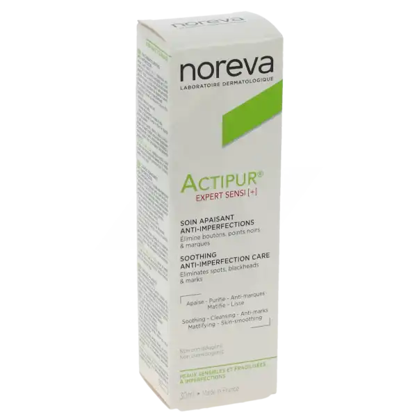 Noreva Actipur Expert Sensi+ Crème Anti-imperfections T/30ml