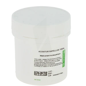 Rocal Aconitum Napellus 12dh Poudre Orale Pot De 30 G