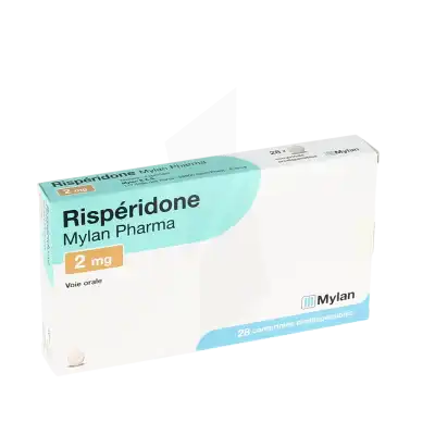 Risperidone Viatris 2 Mg, Comprimé Orodispersible à FLEURANCE