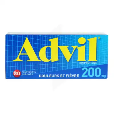 Advil 200 Mg Comprimés Enrobés Plq/3x10 (30) à Paris