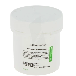 Rocal Absinthium 7ch Poudre Orale Pot De 30 G