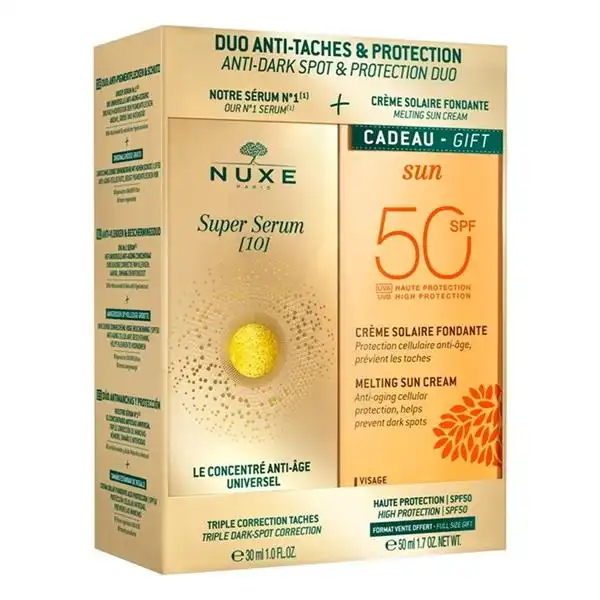 Nuxe Super Serum [10] - Le Concentré Anti-âge Universel Fl Pipette/30ml + Crème Visage Spf50