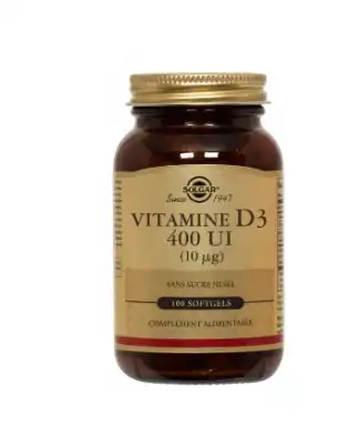 Solgar Vitamine D3 à Nice