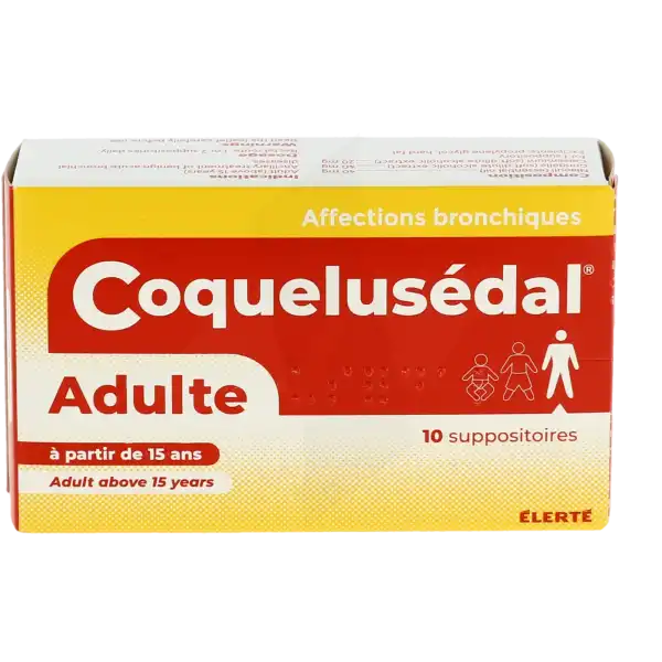 Coquelusedal Adultes, Suppositoire