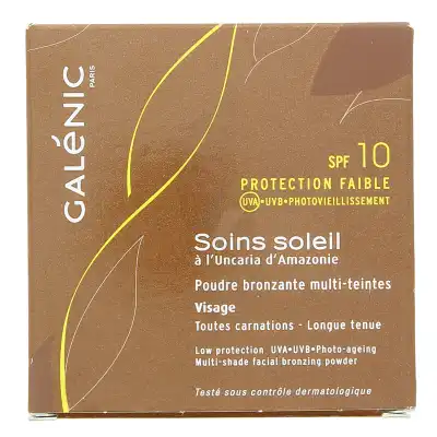 Galenic Soins Soleil Spf10 Pdr Bronzante Visage Multi-teintes 12g à Poitiers