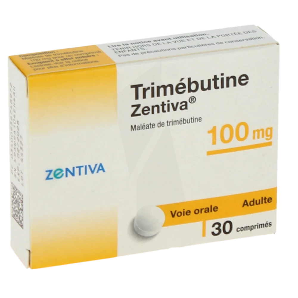 Trimebutine Zentiva 100 Mg, Comprimé