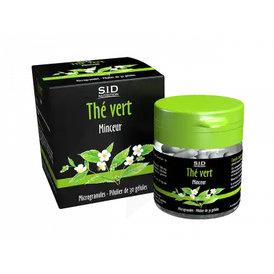 Sid Nutrition Phytoclassics Thé Vert Gélules B/30 à SAINT-MEDARD-EN-JALLES