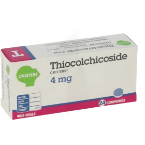 Thiocolchicoside Cristers 4 Mg, Comprimé