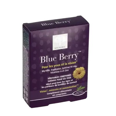 Blue Berry Comprimés Visée Oculaire B/60 à Mérignac