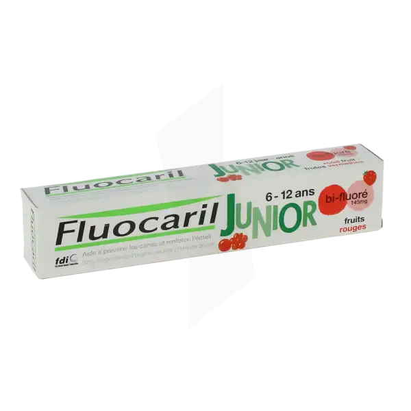 Fluocaril Junior Dentifrice Fruits Rouges 6-12ans T/75ml