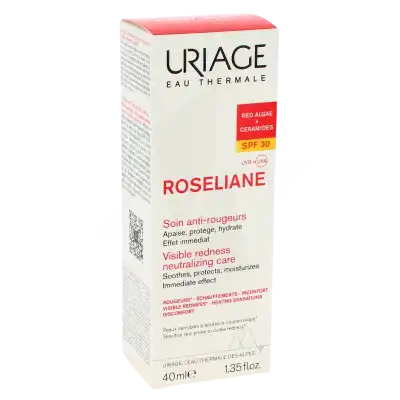 Uriage Roseliane Spf30 Crème Soin Anti-rougeurs T/40ml à La Ricamarie