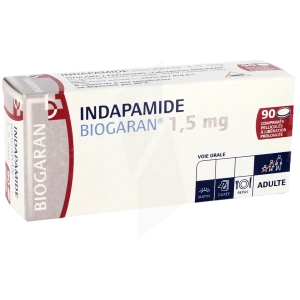 Indapamide Biogaran 1,5 Mg, Comprimé Pelliculé à Libération Prolongée
