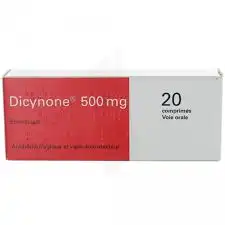 Dicynone 500 Mg, Comprimé à Angers