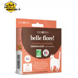 Béliflor Zen & Zoo Bien-Être Intestinal Chaton Et Chat Bio 10 Comprimés à Sassenage
