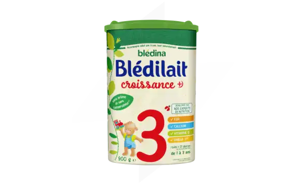 Blédina Blédilait Croissance+ Lait En Poudre B/900g
