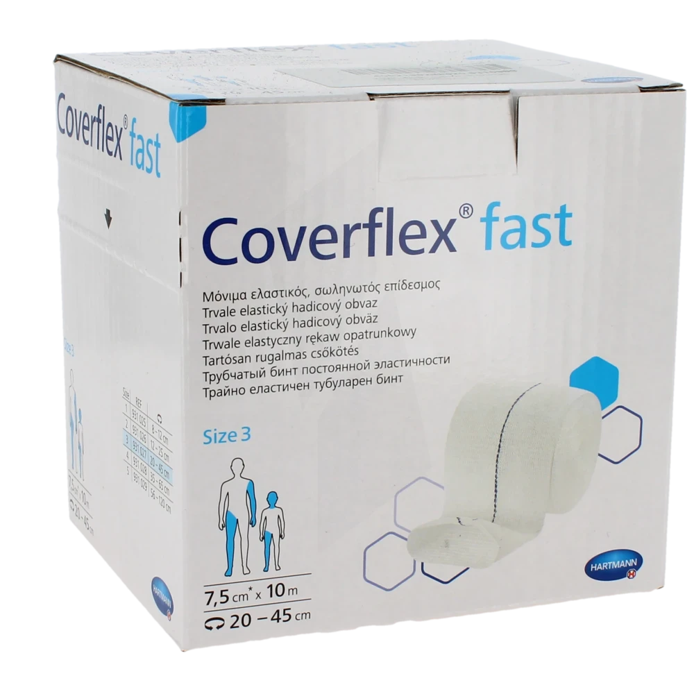 Coverflex® Fast Jersey Tubulaire Bleu Taille 3