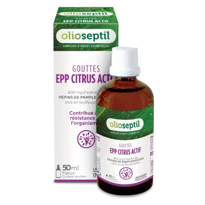 Olioseptil Epp Citrus Actif Solution Buvable 50ml à SEYNE-SUR-MER (LA)
