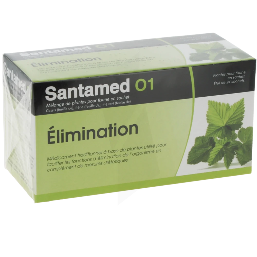 Santamed 01, Mélange De Plantes Pour Tisane En Sachet