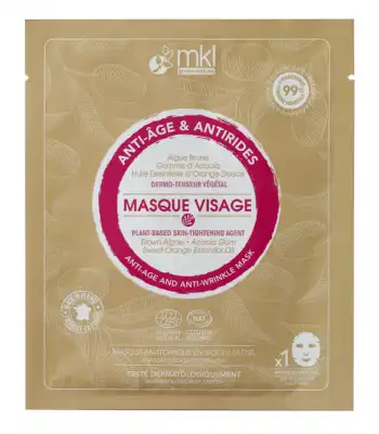 Mkl Masque Visage Anti-âge & Anti-rides 10ml à Bordeaux
