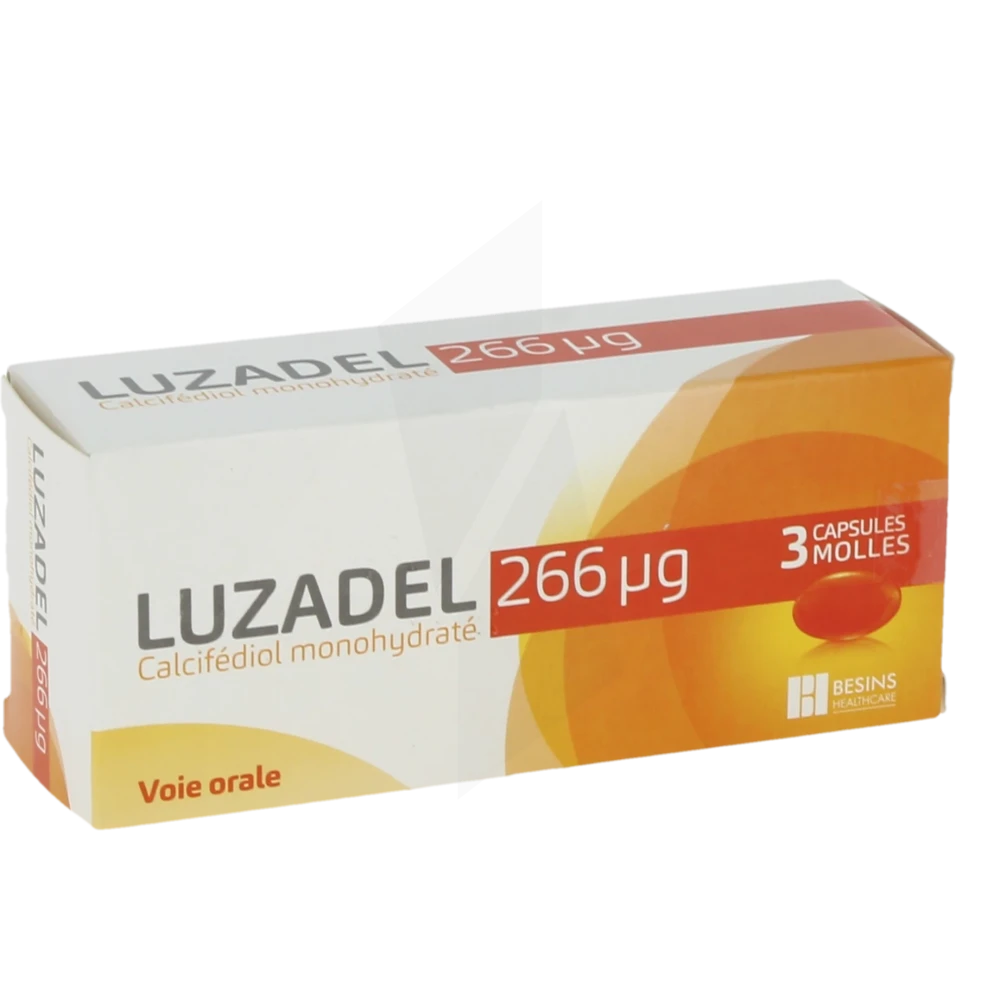 Luzadel 266 Microgrammes, Capsule Molle