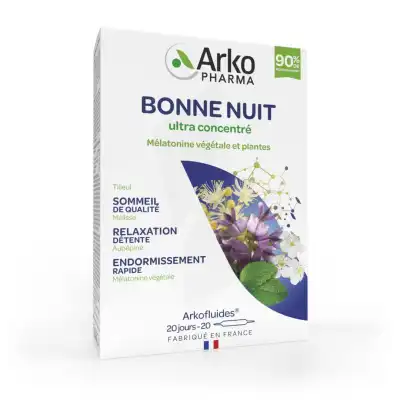 Arkofluide Bio Ultraextract S Buv Bonne Nuit 20amp/10ml à Salins-les-Bains