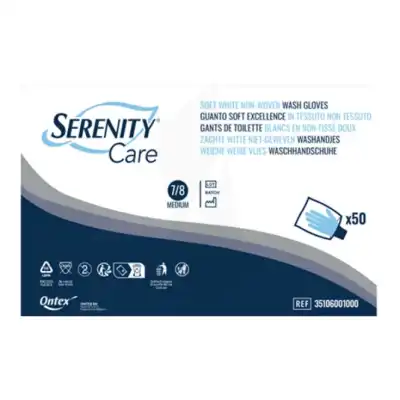 Ontex Serenity Care Gant Toilette Non Tissé Sachet/50 à CHAMBÉRY