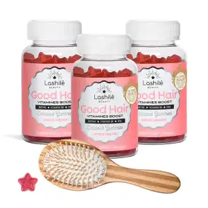 Acheter Lashilé Beauty Good Hair Vitamines Boost Gummies 3B/60 à BU