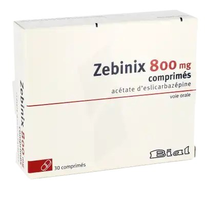 Zebinix 800 Mg, Comprimé à SAINT-PRIEST