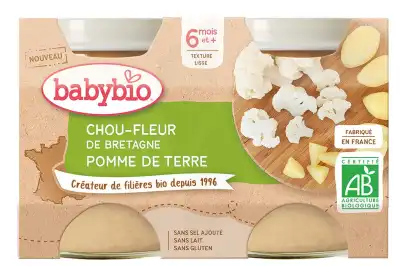 BABYBIO Pot Chou-fleur Pomme de terre