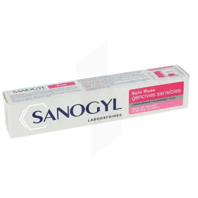 Sanogyl Rose 1500ppm Soin Gensives Sensibles 75ml à MONTEUX