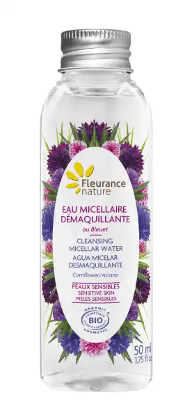 Fleurance Nature Eau Micellaire Démaquillante Au Bleuet Fl/50ml