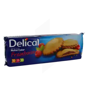 Delical Nutra'cake Biscuit Framboise 3/135 G à La Ciotat