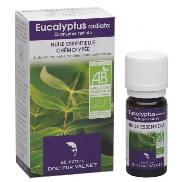 Docteur Valnet Huile Essentielle Bio, Eucalyptus Radiata 10ml
