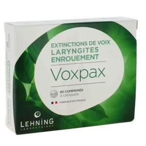 Voxpax, Comprimé à Croquer