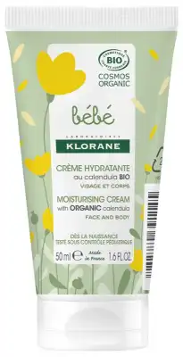 Klorane Bebe Bio Cr Hydratante T/50ml à Paris