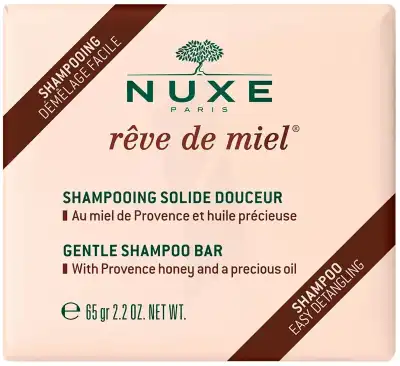 Nuxe Reve De Miel Shampooing Solide Douceur B/65g à AMBARÈS-ET-LAGRAVE