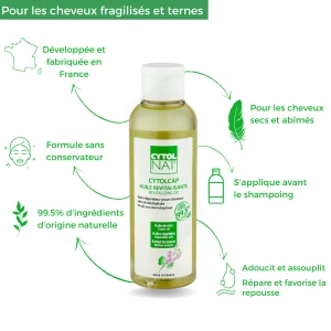 Cytolnat Cytolcap Huile Revitalisante Soin Cheveux Secs Dévitalisés Fl/150ml