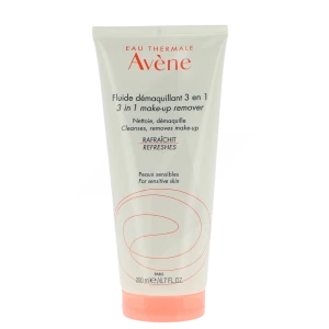 Avène Eau Thermale Fluide Démaquillant 3 En 1 200 Ml