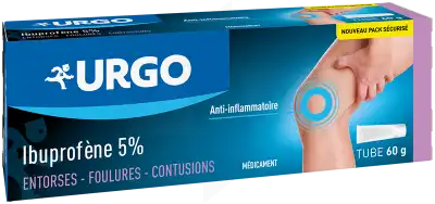 Ibuprofene Urgo 5 %, Gel à SAINT-CYR-SUR-MER