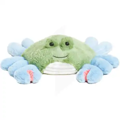 Cozy Crabe Bouillotte Peluche Déhoussable Grain De Blé Et Lavande à Pau