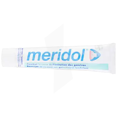 Meridol Protection Gencives Dentifrice Anti-plaque 2t/75ml