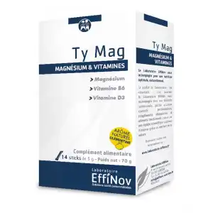 Effinov Nutrition Ty Mag Poudre 14 Sticks à PEYNIER