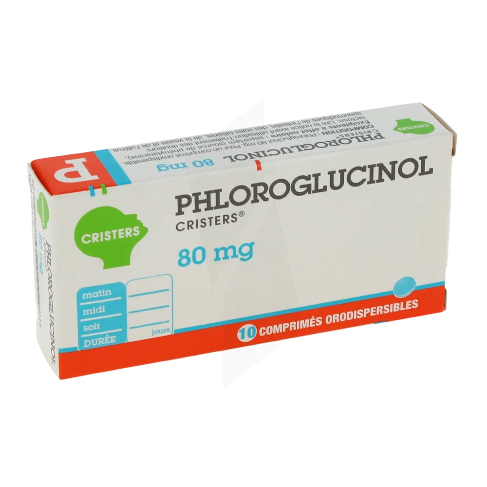 Phloroglucinol Cristers 80 Mg, Comprimé Orodispersible