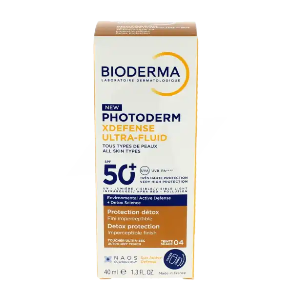 Bioderma Photoderm Xdefense Ultrafluide Spf50+ Cr 04 Fl/40ml
