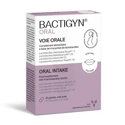 Bactigyn Oral Gélules B/30 à Paris
