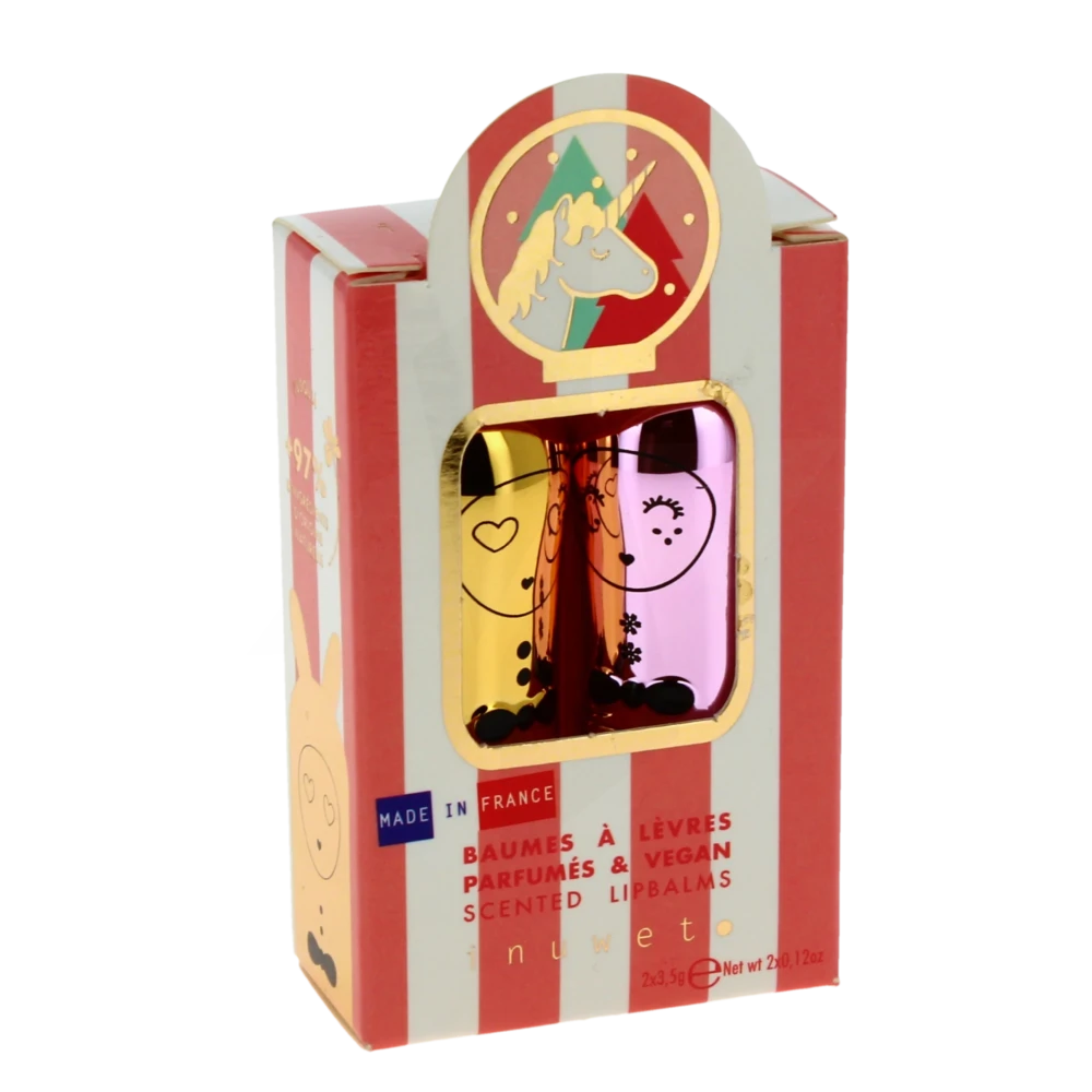 Inuwet Coffret Duo Baume Jingle Pink