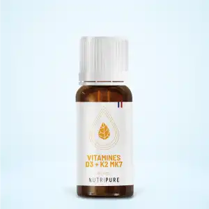 Acheter Nutripure Vitamine D3 K2-MK7 1000UI Flacon de 20ml à Clermont-Ferrand