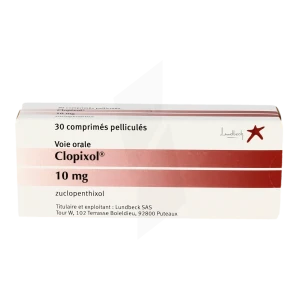 Clopixol 10 Mg, Comprimé Pelliculé