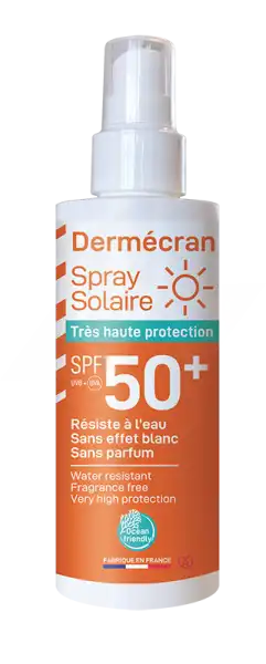 Dermécran® Spray Solaire Très Haute Protection Spf 50+ Spray 200ml