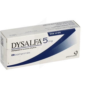 Dysalfa 5 Mg, Comprimé